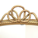 Victorian gilded wall mirror - 143x132cm