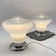 Pair of "Sfumato" Space Age lamps – 1970s