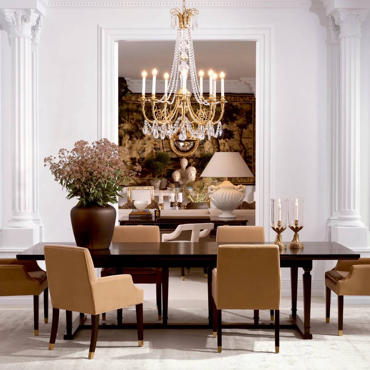 High-end Americana table - Eichholtz - 300x110 - Display model