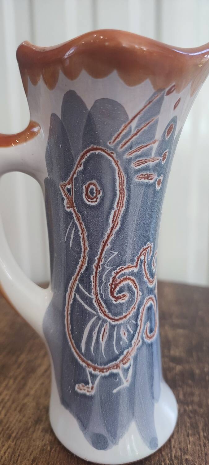 Pichet signé Margot Plançon Le Mont-Dore, années 50