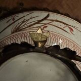 Plat en bronze et coupe Japon XIXe Napoléon III Imari