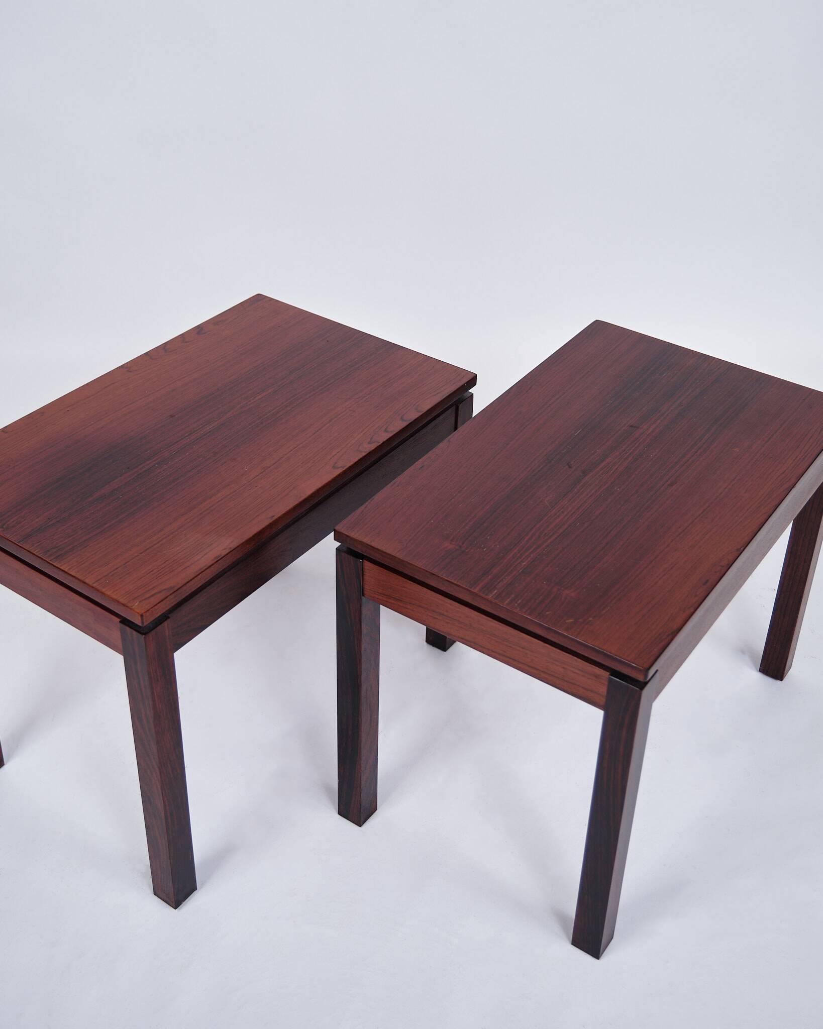 Ensemble de tables d'appoint / tables basses - palissandre - Rud Thygesen - Heltborg Furniture - 1960