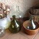 Braided wicker pot cover, vintage 60s/70s