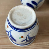 Foliage Pattern Ceramic Pots