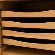 Scandinavian teak sideboard by Ib Kofod Larsen for Faarup Mobelfabrik.
