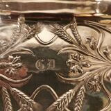 Art Nouveau silver-plated metal centerpiece by Armand Frenais