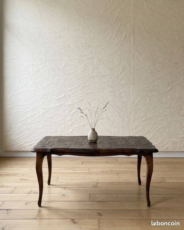 Sculptural coffee table with character