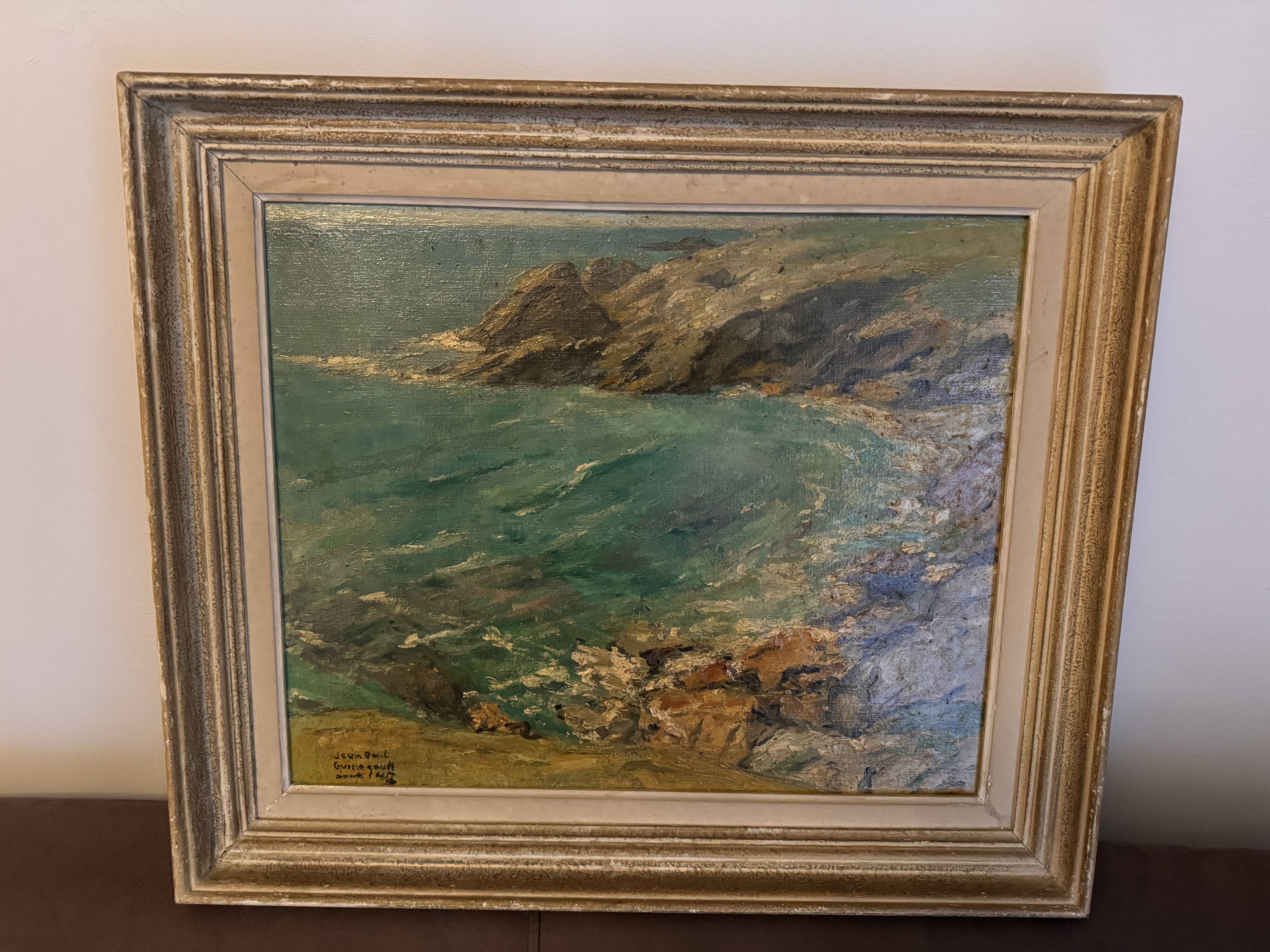 Seascape by Jean Paul Guinegault (1948)