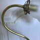 Brass gooseneck lamp