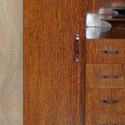 Art Deco Double Wardrobe Chest of Drawers 1920