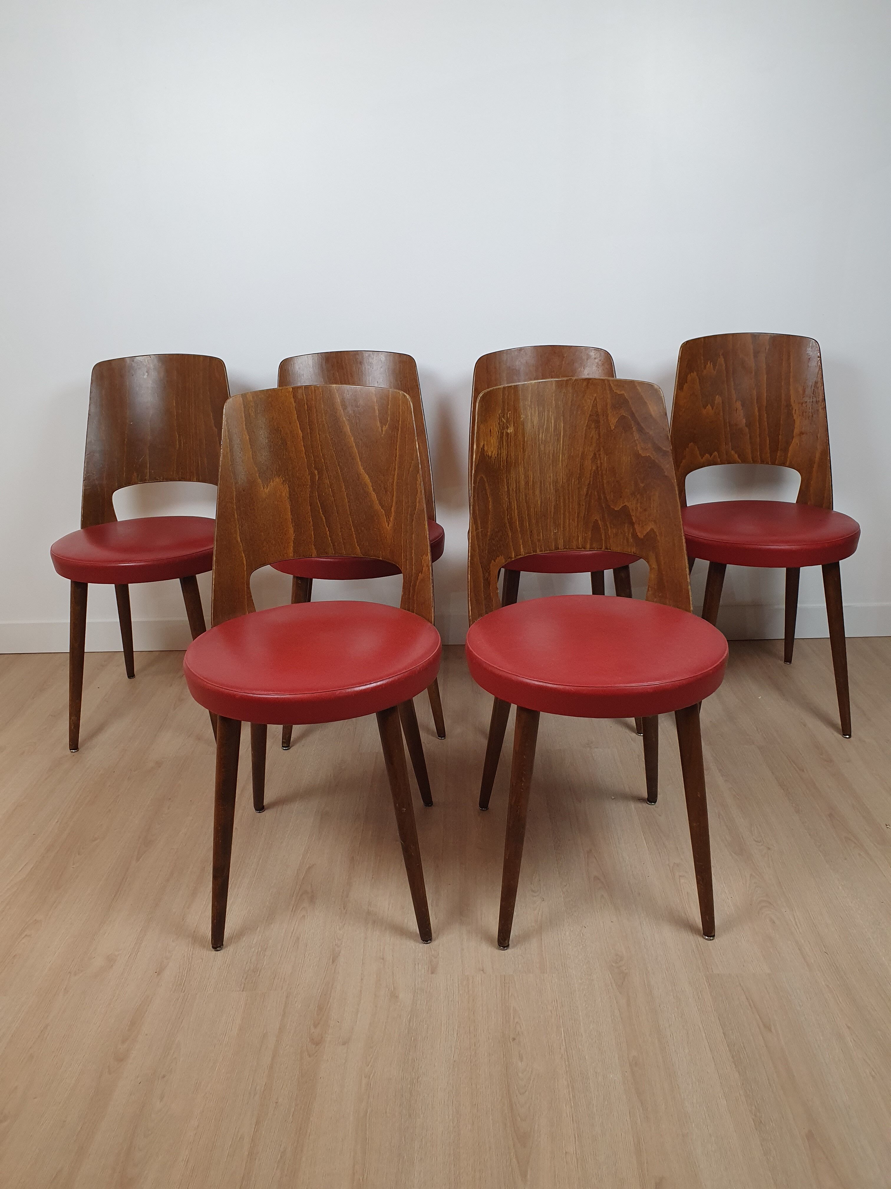 6 Baumann chairs model Mondor