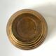 Cache pot en laiton vintage quelsques traces du temps - forme boule - beaucoup de charme