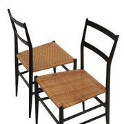Pair Of 699 Superleggera Chairs Designed By Gio Ponti For Cassina. Italy, 1957.