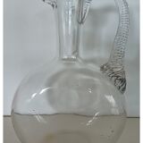 18th century glass pitcher