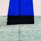 Handmade wool Berber rug 2.5 x 1.5 m