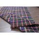 Vintage Turkish Hand-Knotted Wool Cotton Pink Kilim Runner Rug 83x220