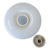 This LJS 970 flush mount was designed by Wilhelm Wagenfeld for Lindner