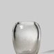 Vintage Swedish Crystal Bubbles Glass Vase, 1960s