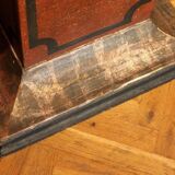 19th Century Italian Faux Marble Lacquer Architectural Pedestals or Columns, Set of 2