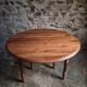 Table à manger extensible vintage en chêne / Table à abattants – 1950s–1970s, France