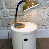 Vintage lamp, mustard