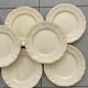 Set of 8 plates ivory Digoin Sarreguemines