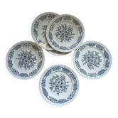 6 antique dinner plates