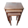 Cherrywood pull-out tables