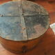 Metal hat box