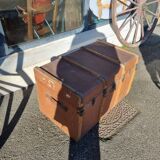 Ancienne malle coffre de voyage