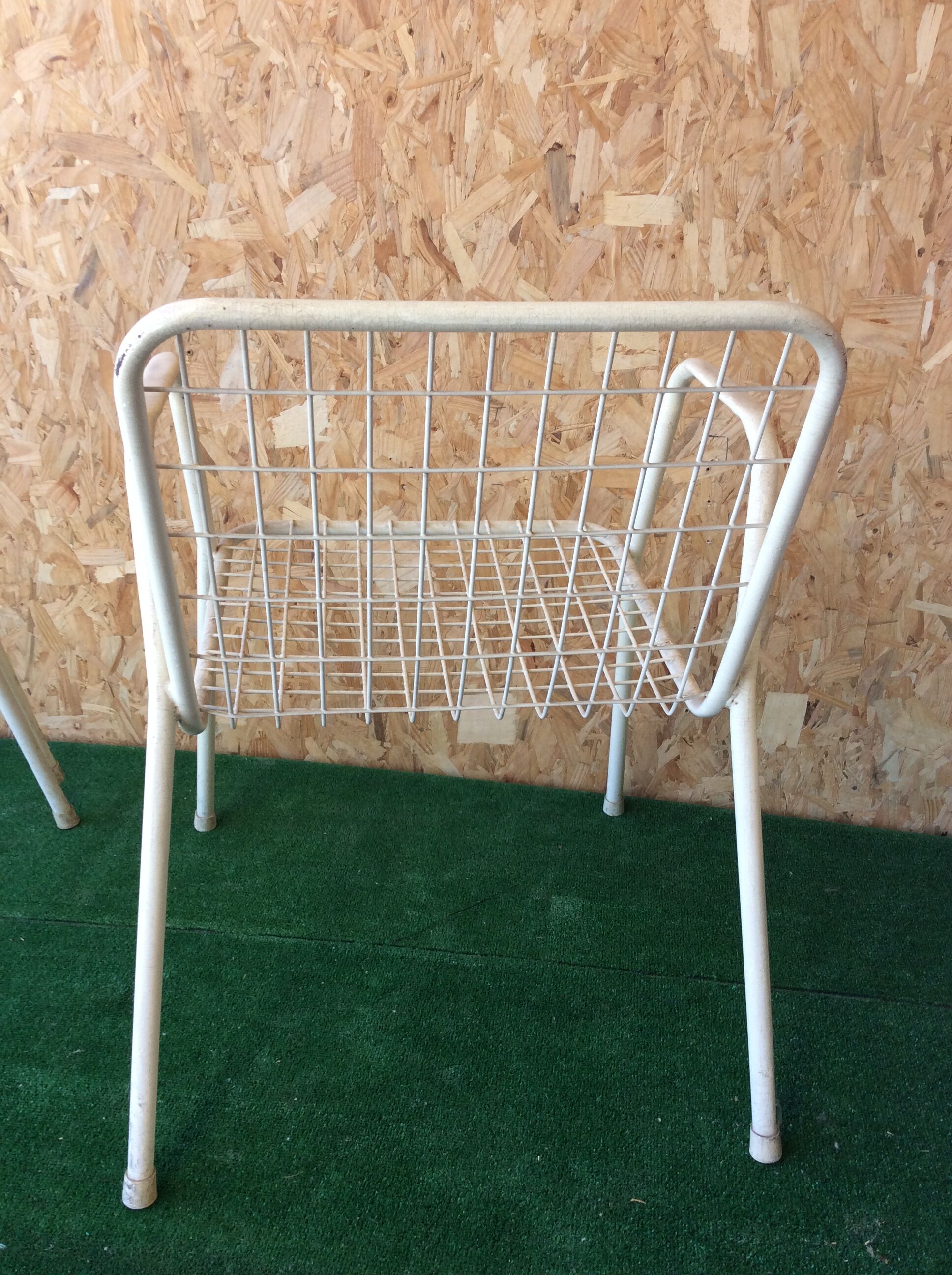 Lot of 4 armchairs Emu model Rio