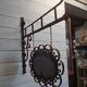 Wrought iron trade sign