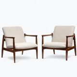 Pair of GFM-64 armchairs