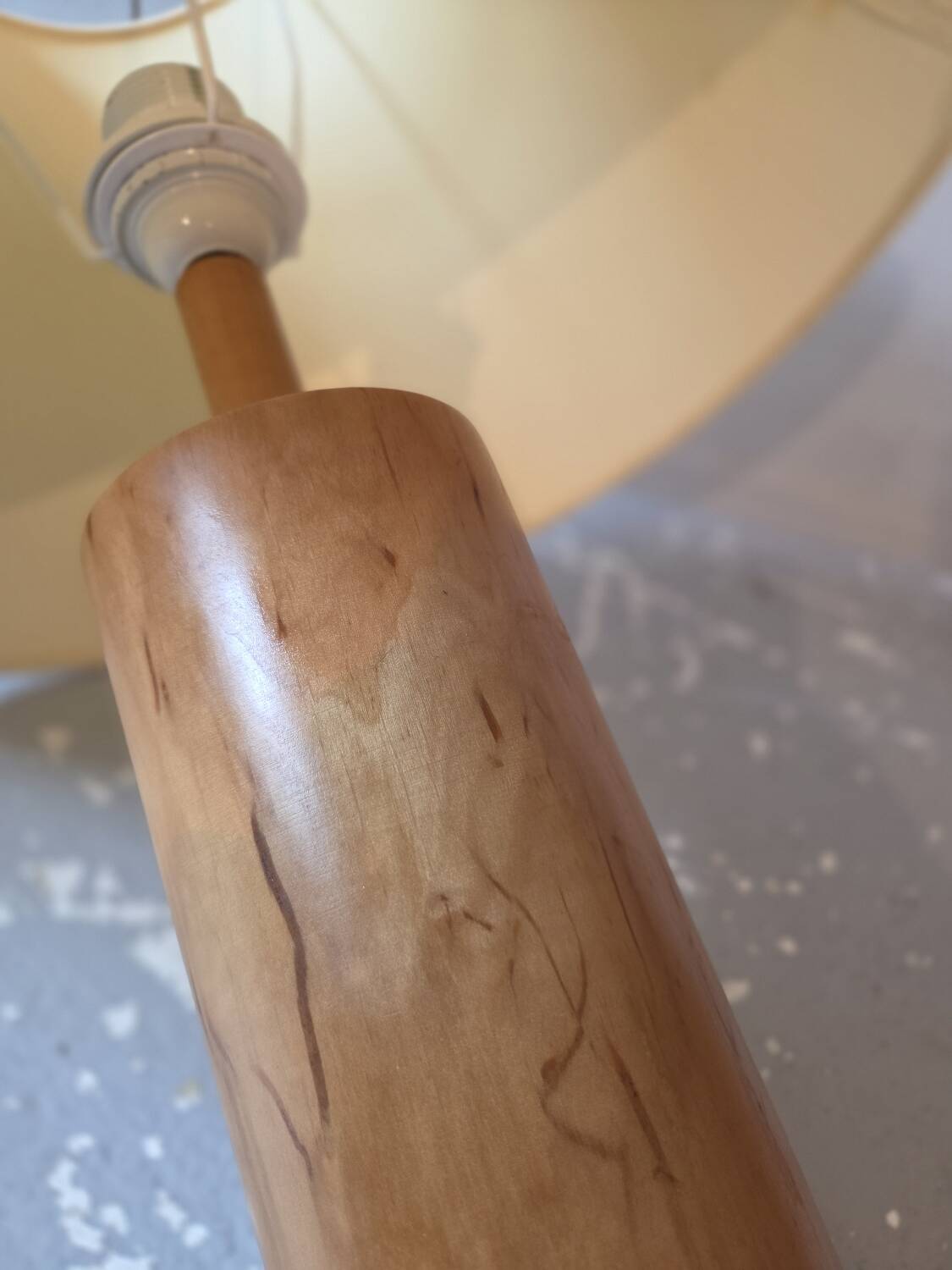 Wooden lamp