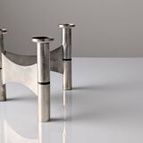 CNGT 1978 Tennis Award: Ravinet d'Enfert Silver Plated Candlestick