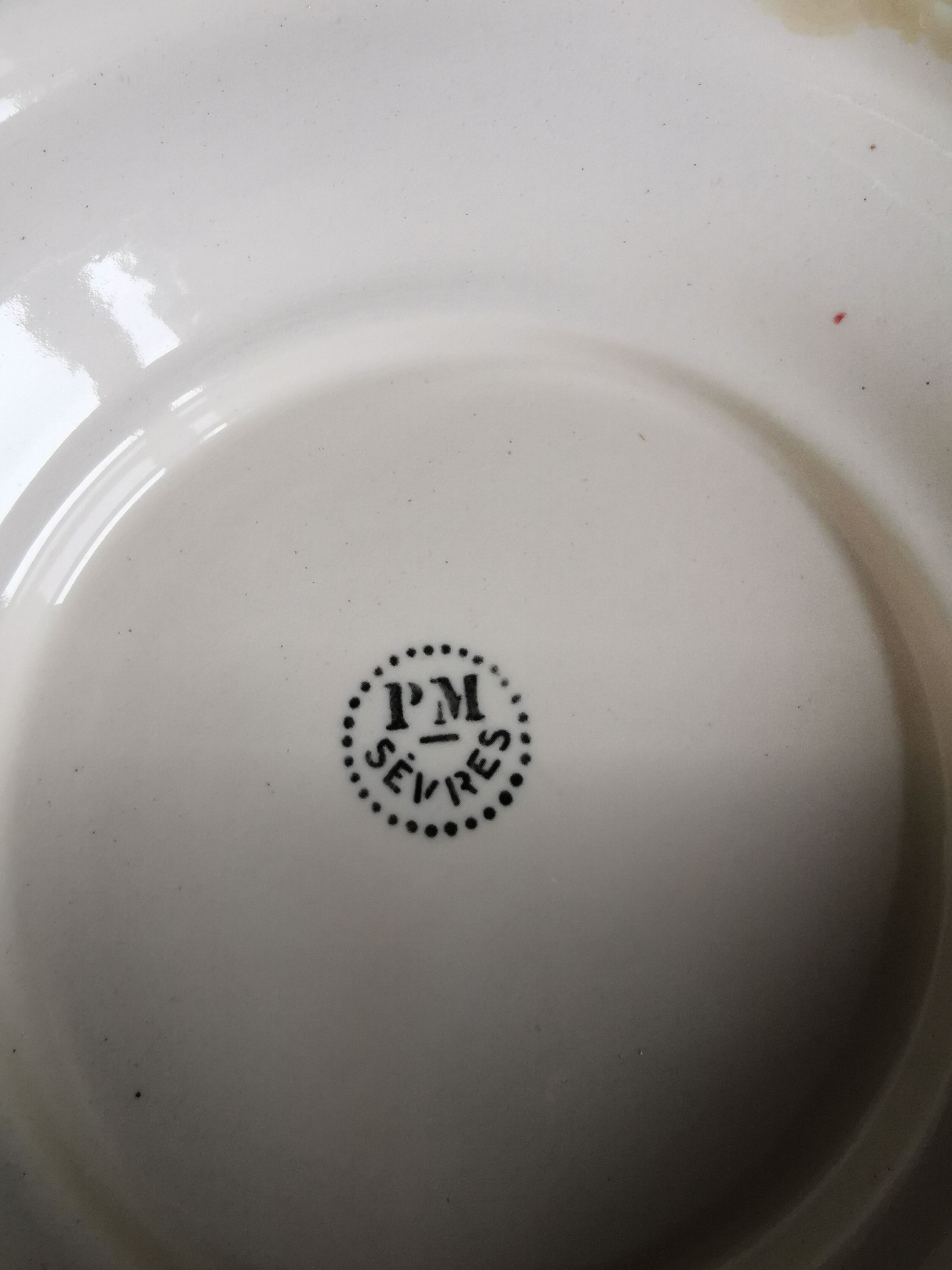 Cup of M P Millet in Sèvres France