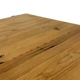 Vintage coffee table pinewood minimalist 1970s design