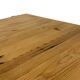Vintage coffee table pinewood minimalist 1970s design