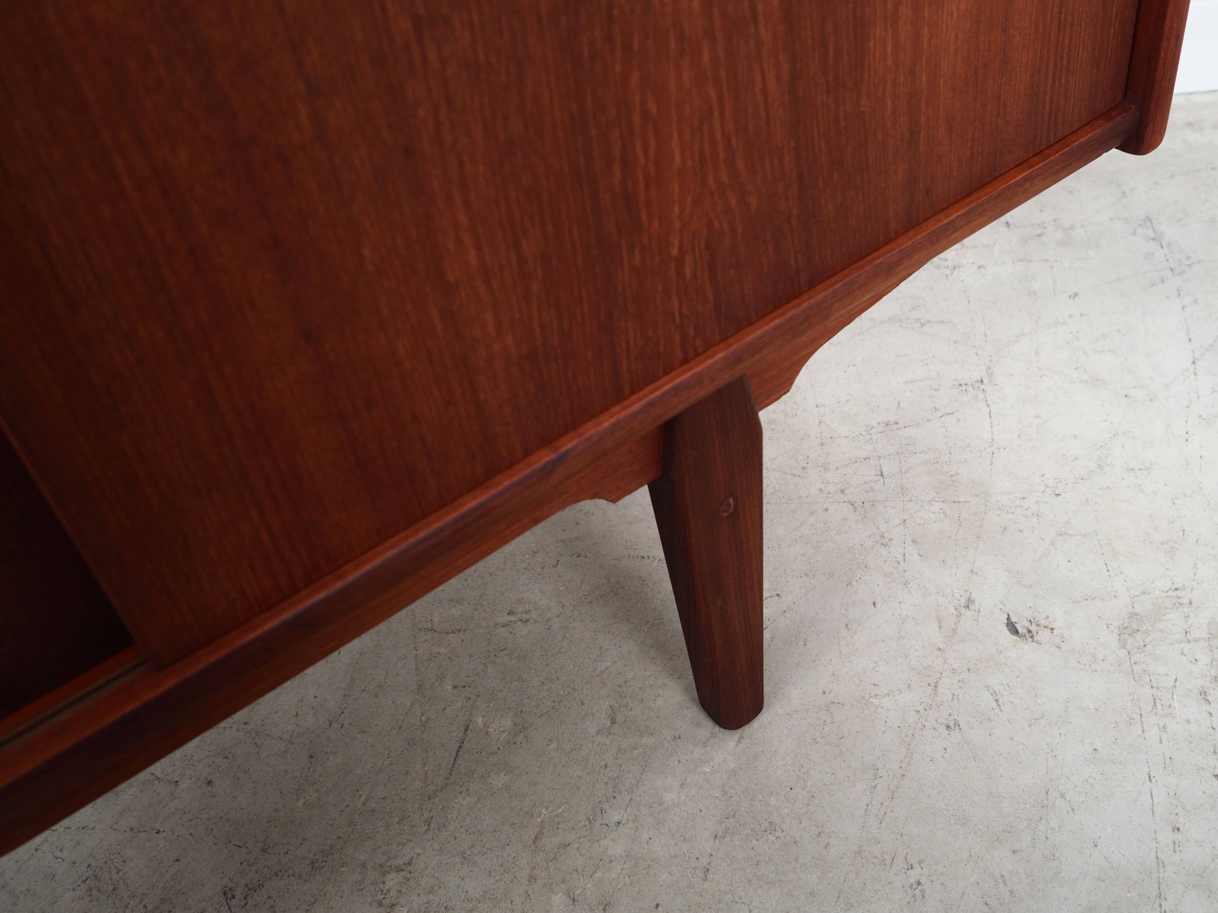 Teak sideboard, Danish design, 1970s, produced in Denmark