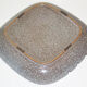 Ceramic ashtray decor colorful cubist 60s