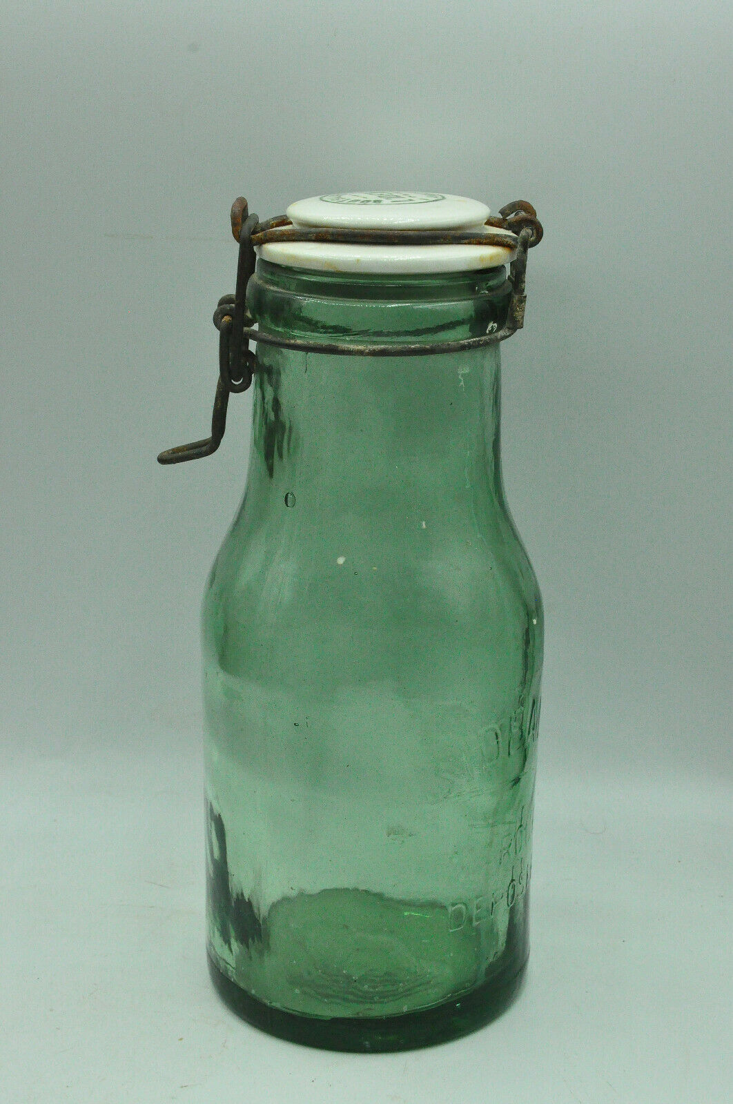 Bocal L'IDEALE avec bouchon porcelaine, bouteille à conserve