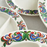 Vintage Villeroy and Boch fondue plates