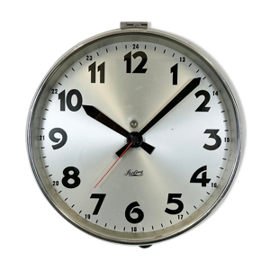 horloge murale industrielle