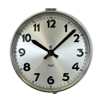Swiss industrial wall clock from Sterling, 1960s