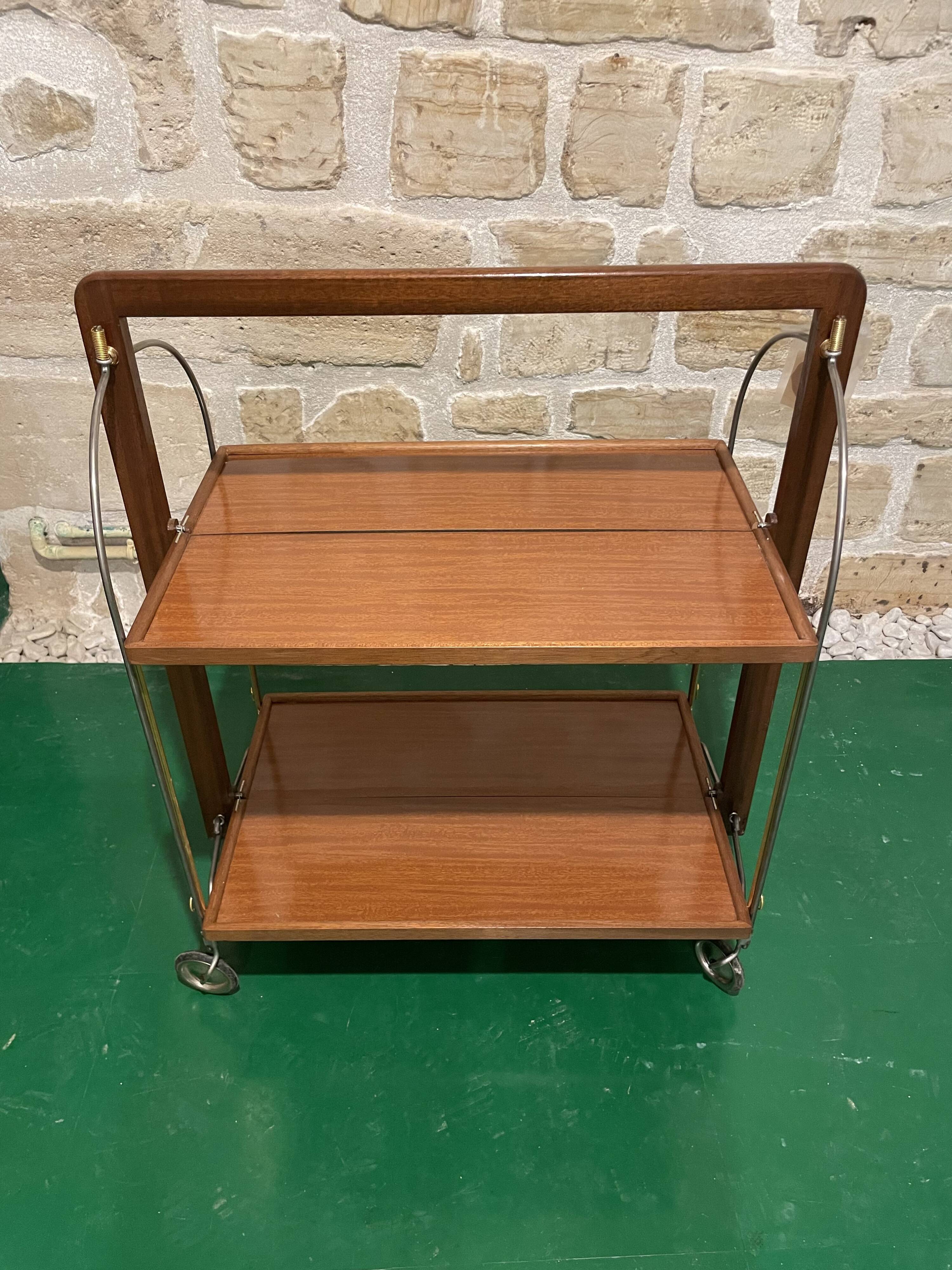 Bocado folding serving cart