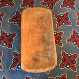 Large artisanal solid wood dish