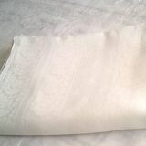 Very large damask tablecloth 5.40 m X 190 m
