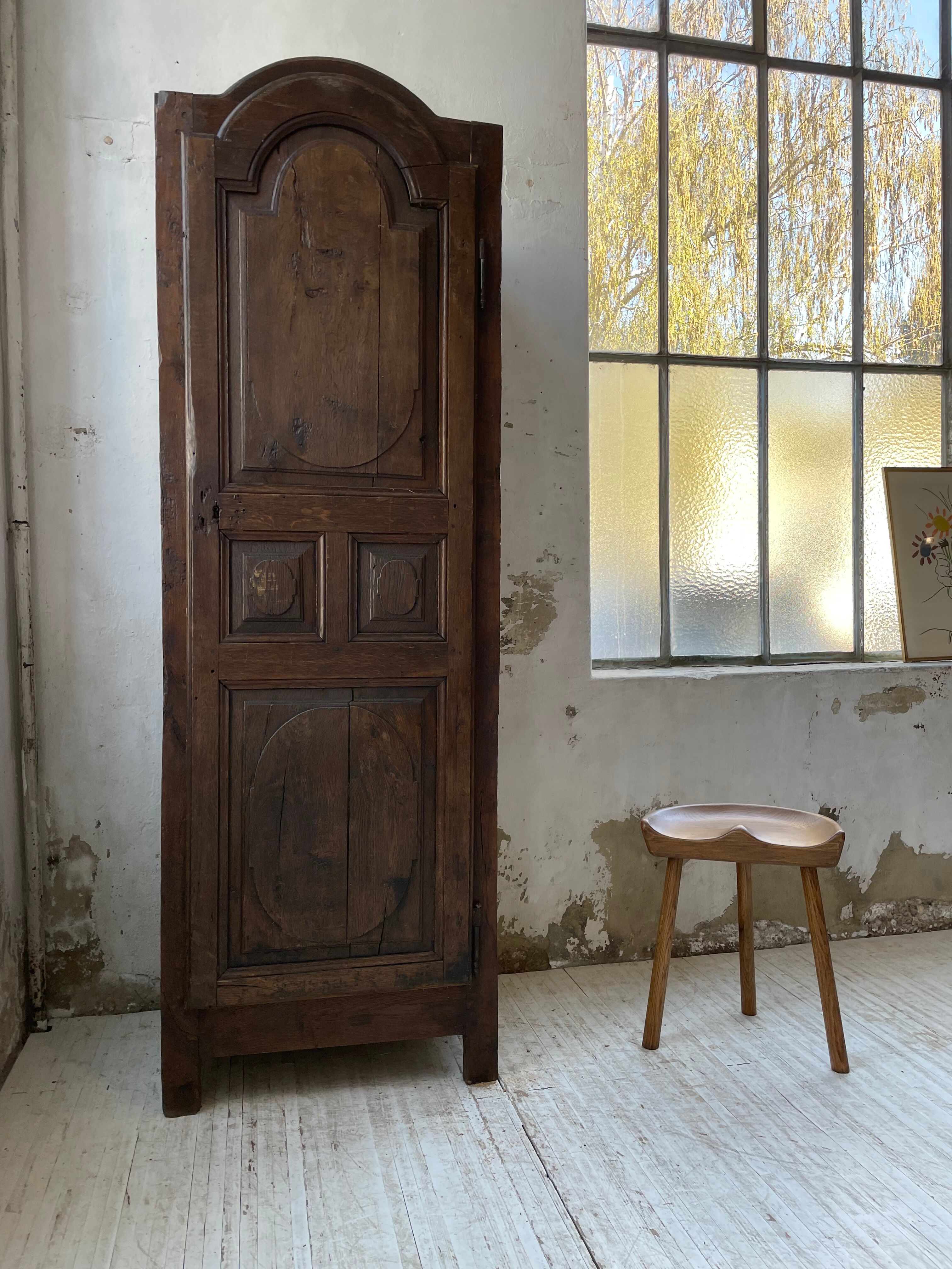 Savoyard solid oak cabinet XVIIIth