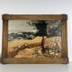 Grand Tableau Peinture Chromolithographie Renaissance Bruegel l'ancien XVIe