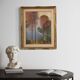 Italian landscape signed painting 20th century